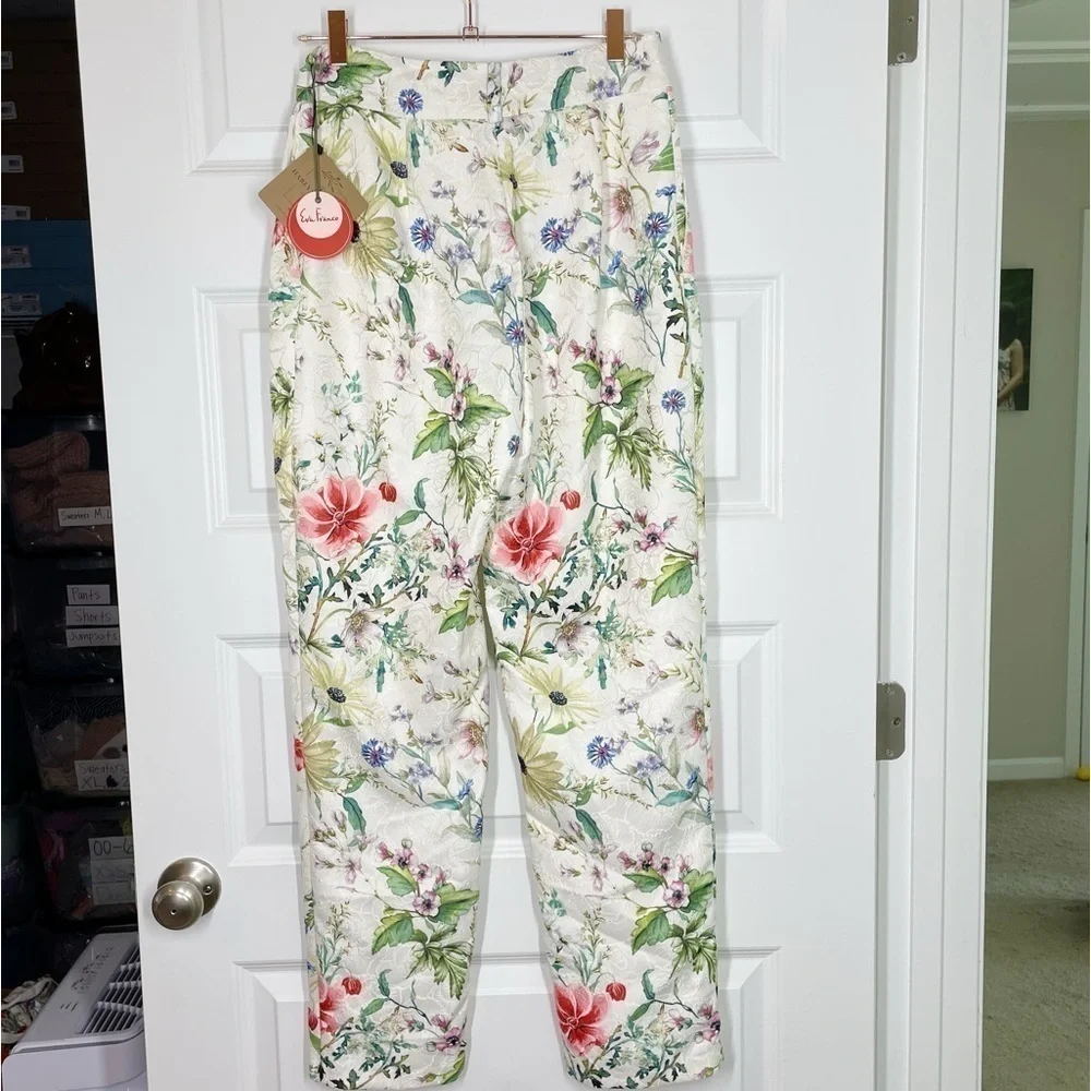 Eva Franco Giada Pant in Pink Magnolia NWT